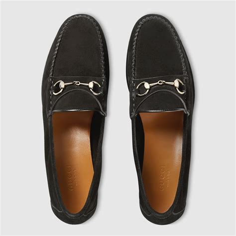 gucci loafer style women|gucci women's suede loafers.